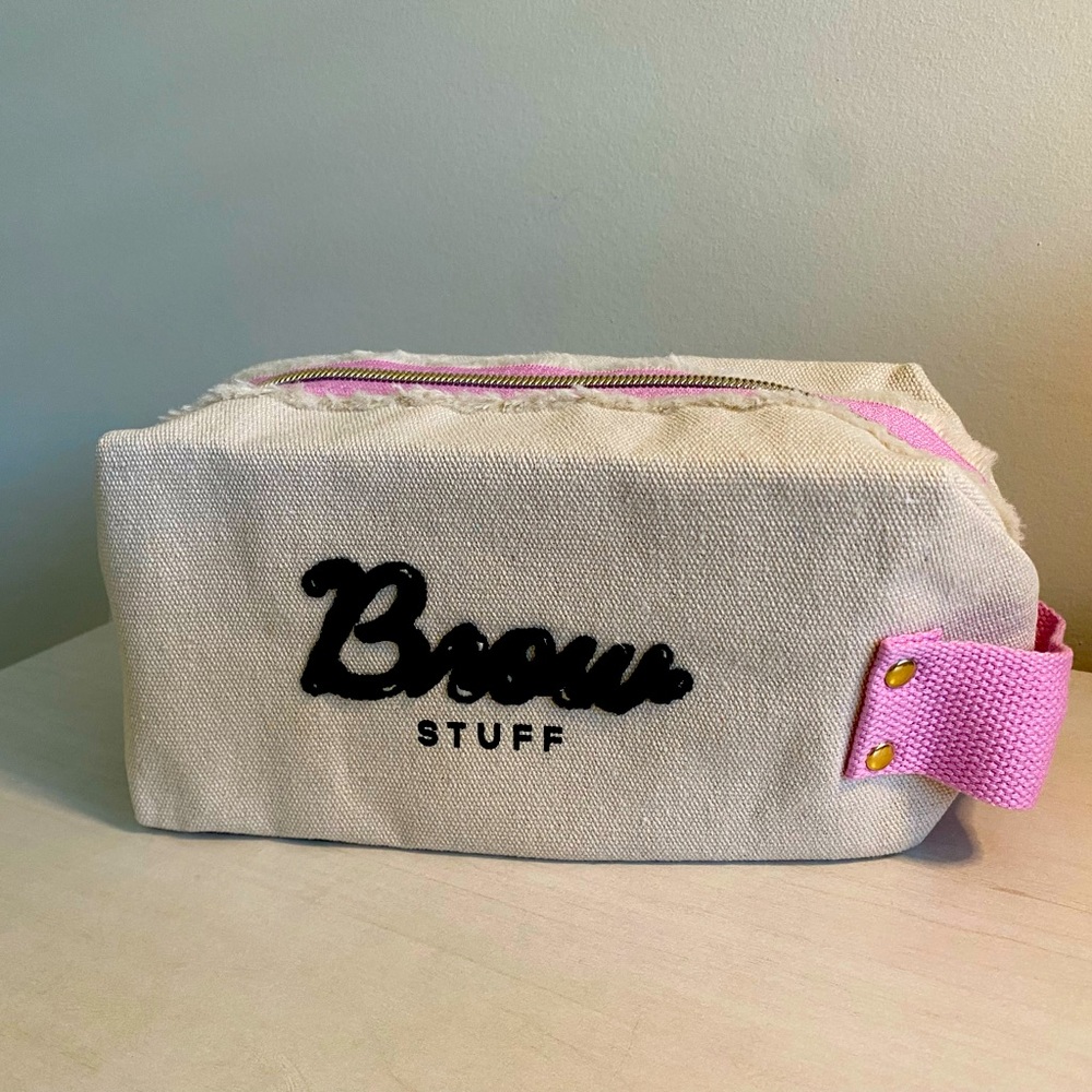 Benefit Brow Stuff Varsity Makeup Bag